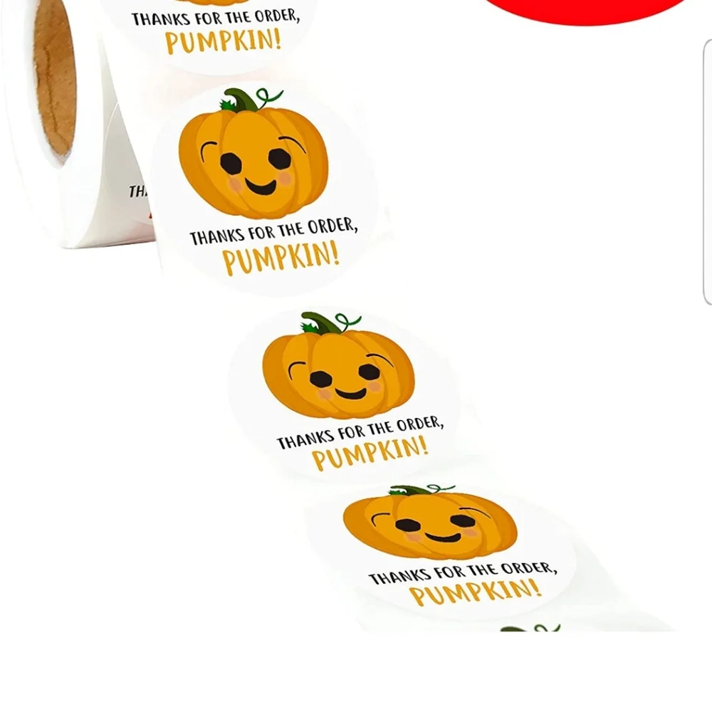 50 ct Halloween Stickers Jack-O-Lantern Sti